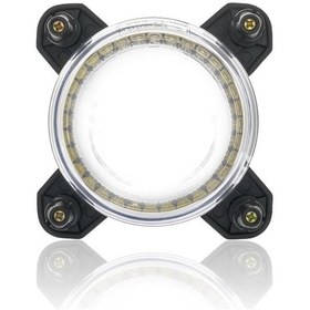 Resim Sanel 12v-24v Led Far Mercekli Kısa Hüzme Gündüz Sürüş Ledli Yuvarlak 90 110 Mm 