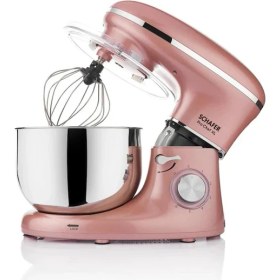 Resim Schafer 6 Hız Kademeli Premium Prochef Xl Stand Mikser 5 L Paslanmaz Çelik Hazne 1400W Güçlü Motor Rosegold + Onerous Mutfak Tartısı 