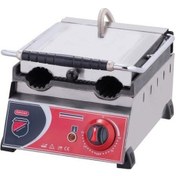 Resim Işıkgaz Silverinox Elektrikli Döküm 2 Li Dürüm Tost Makinesi-80284 