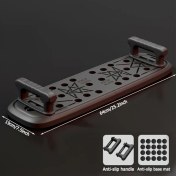 Resim Gateesat Siyah Katlanır Multifonksiyonel Push Up Tahtası Seti Ev Ve Spor Salonu Antrenman Ekipmanı 