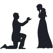 Resim Aşk Evlilik Teklifi Oto Motor Laptop Duvar Folyo Sticker 70 X 56 Cm 