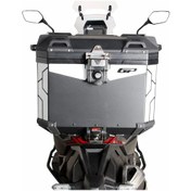 Resim Gp Kompozit Universal 37 Lt Alüminyum Motosiklet Çantası Siyah Standart 