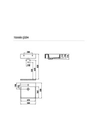 Resim Creavit N x 256 Set Üstü 50 x 50 Düz Kare Lavabo 
