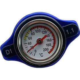 Resim Maiyame Araç Radyatör Kapakları Su Sıcaklığı Ölçer 0.9-1.3bar Basınçlı Alüminyum Seçenekli 