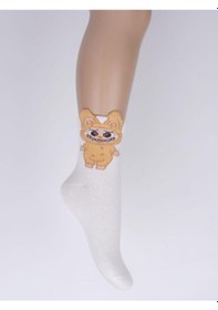 Resim Katamino Çocuk 3d Desenli Renkli Çorap 6'lı Set Karışık 