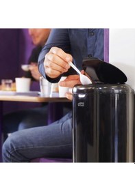 Resim Tork Mini Siyah Çöp Kovası 5 L 564008 19x33 Cm Siyah 