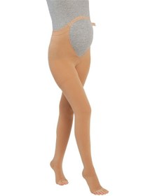 Resim Variteks Hamile Külotlu Açık Burun Varis Çorabı Orta Basınç 917 