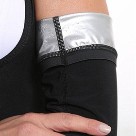 Resim Unisex Gençlik Kol Şekillendirici Kolluklar - Polyester Lif Ter Bandı Kol Desteği ve Koruma için, Siyah 