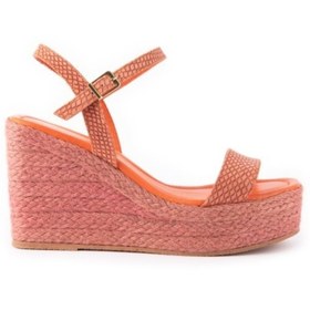 Resim Elile Shoes Hakiki Deri Natura Baskılı Topuklu Kadın Sandalet 34-35-41-42-43-44 Numara 