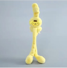 Resim Mj Toys Hareketli Kulaklı, Oynar Kulaklı Peluş Kulaklık Sarı 