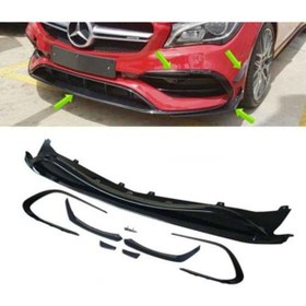 Resim Karva Çmk Mercedes Cla 45 2016-2018 Ön Tampon Aero Kit (amg Donanım Için) 