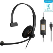 Resim Sennheiser Sc 30 USB ml Kablolu Çağrı Merkezi Kulaklığı 