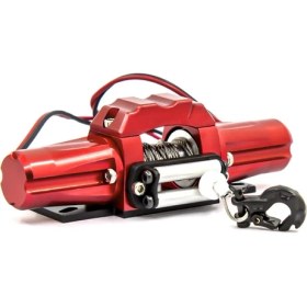 Resim Lillian 1/10 Rc Paletli Araç D90 Eksenel SCX10 Trx4 Km2 Parça Aksesuarları Için Çift Motorlu Metal Simüle Vinç (Yurt Dışından) 