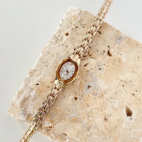 Resim Vesce Atelier Rive Gold Saat Beyaz 