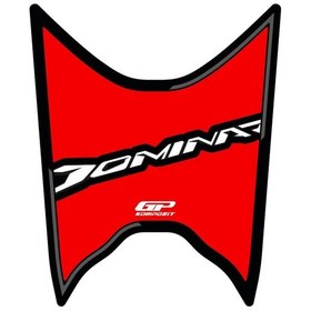 Resim GP Kompozit Bajaj Dominar 250 / 400 2020-2024 Uyumlu Tank Pad Kırmızı 