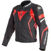 Resim Dainese Avro D4 Black Red Deri Mont 