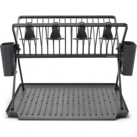 Resim Tantitoni Koyu Gri Katlanabilir Büyük Bulaşıklık 