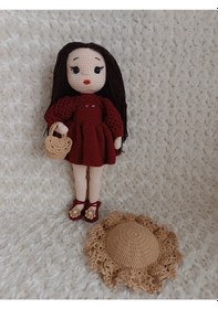 Resim Amigurumi Mathilda Bebek 35 Cm 