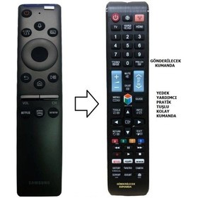 Resim Samsung Uyumlu Tu Serisi 4K Smart Led Tv Yedek Kumandası 