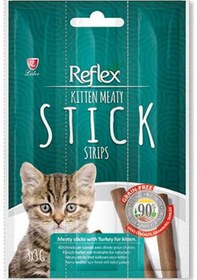 Resim Reflex Stick Hindili Tahılsız Yavru Kedi Ödül Çubuğu 3 x 3 G 