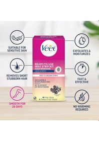 Resim Veet Bacak Ve Vücut Bölgesi için Sir Ağda Bandı 40'lı 