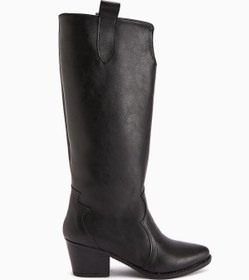 Resim Limoya Frida Siyah Western Kadın Çizme 