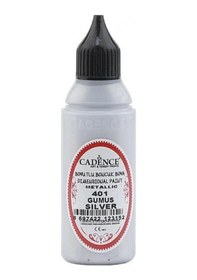 Resim Cadence Metalik Boncuk Boya 401 Gümüş 