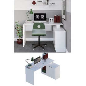 Resim Decormet Başak Çalışma Masası Beyaz Diğer 