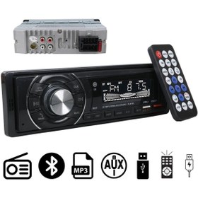 Resim CARSTAR Cs-950 Çift Usb/sd/fm/aux/bluetooth Kumandalı Oto Teyp 4x60 Watt 