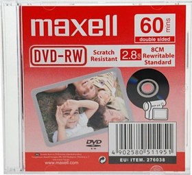 Resim Dvd-rw 2.8gb 8cm Rewritable Standar Kamera Dvd 
