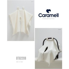 Resim Blanket 80 100 Puset Örtüsü Btu2209 Ekru 