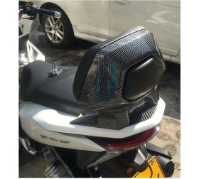 Resim Moto Express Honda PCX125 2018-2020 Karbon Sissy Bar Arka Sırt Dayama Sırtlık DP2 
