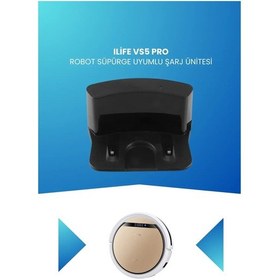 Resim Ilife Vs5 Pro Robot Süpürge Uyumlu Şarj Ünitesi 