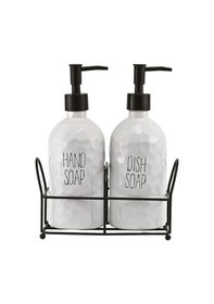 Resim Sapone White 2'li Standlı Sabunluk 