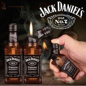 Resim Jack Daniels Şişesi Şeklinde Bütan Gazlı Alevli Çakmak Hediyelik Fantezi Cakmak 1 Boy 