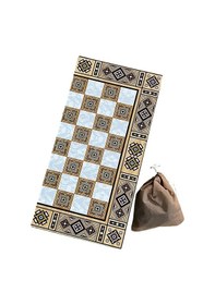 Resim Motif Kaplama Tavla Orta Boy 44 X 44 Cm 