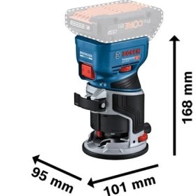 Resim Bosch Gkf 18V-8 Akülü Dik Freze (Solo) 