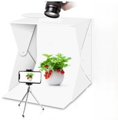Resim Hpytech Katlanabilir Fotoğraf Kutusu,ışıklı Ürün Çekim Çadırı 