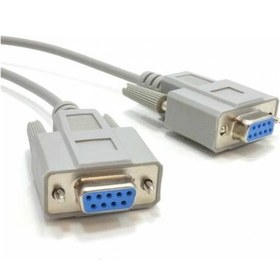 Resim 9 Pin Seri Rs232 Com Port Dişi Dişi Kablo 1.5 Metr 