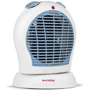 Resim Sunday Turbo Fanlı Isıtıcı Oval Osilasyonlu 