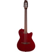 Resim Godin 052394 Multiac Mundial Elektro Klasik Gitar (Aztek Red) 
