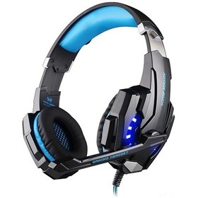 Resim Treasures Kotıon Each G9000 Esports Oyun Kulaklığı, 3.5mm+usb Mikrofonlu Kulaklık, Siyah Mavi 