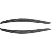Resim Sones 2 Adet/takım Karbon Fiber Araba Farı Kaş Dekoratif Etiket Bmw E92/e93 2006-2012, Damla Tutkal Versiyonu 