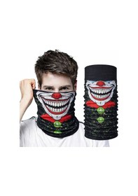 Resim Forwhat Büro Ev Ofis Hediyesi İçin No2 Joker Motifli Yüz, Boyun Maskesi Buff Bandana Çok Renkli 