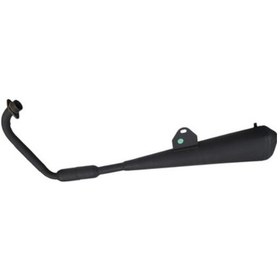 Resim Egsoz Tk-03 Siyah Kalın Susturuculu Muhafazasız 