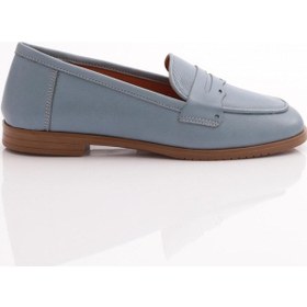 Resim Dgn 010 Kadin Küt Burun Şekilli Babet 010-2109-R1161 Mavi 