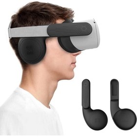 Resim Gelişmiş Silikon Kulaklık (Oculus Quest 2 Ile Uyumlu) Siyah 