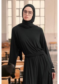 Resim Carell Micro Modal Tunik Siyah Çok Renkli 