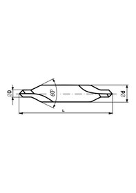 Resim Fett 5,00x127,0mm Pld Dın333 Hss Uzun Punta Matka Matkabı 