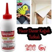 Resim Nzb Duvar Kağıdı Broşür Yapıştırıcısı Şeffaf 200 kg Hazır Tutkal Vinil Tekstil El İşi Kağıtları 1 Adet 